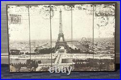 Eiffel Tower Paris France Carte PostaleMetal Sign 48 x 31 Local Pick Up NYC NY Eiffel Tower Paris France Carte PostaleMetal Sign 48 x 31 Local Pick Up NYC NY