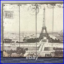Eiffel Tower Paris France Carte PostaleMetal Sign 48 x 31 Local Pick Up NYC NY Eiffel Tower Paris France Carte PostaleMetal Sign 48 x 31 Local Pick Up NYC NY