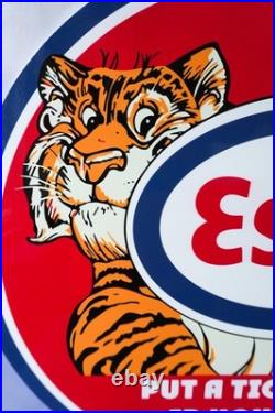 Esso Put a Tiger in Your Tank Red Edition Vintage Metal Sign 50 cm (19.7)