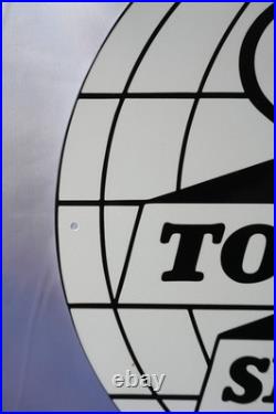 Esso Touring Service Globe Edition Vintage Metal Sign 50 cm (19.7)