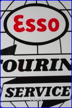 Esso Touring Service Globe Edition Vintage Metal Sign 50 cm (19.7)