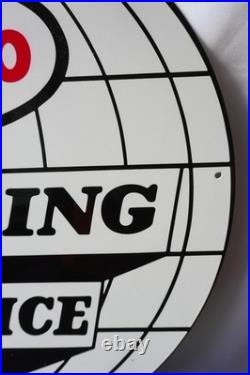 Esso Touring Service Globe Edition Vintage Metal Sign 50 cm (19.7)