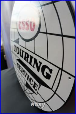 Esso Touring Service Globe Edition Vintage Metal Sign 50 cm (19.7)