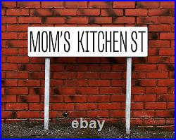 Farmhouse Kitchen Large Metal Sign Mother's Day Gift Kitchen Rustic Wall Decor