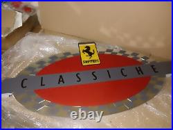 Ferrari Classiche sign, Ferrari vintage sign, Ferrari metal decor 27.5 inc Ferrari Classiche sign, Ferrari vintage sign, Ferrari metal decor 27.5 inc
