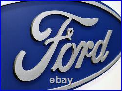 Ford Motor Vehicle Wall Plaque Wooden Sign Art Car Garage Man Cave