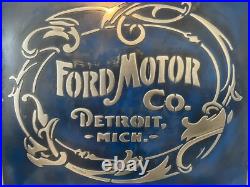 Ford Vintage Metal Sign Hand Cast Aluminum Relief Wall Art Garage Decor