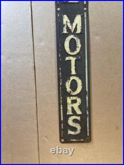 General Motors Metal Sign Antique Vintage Old Style Man Cave 13G42