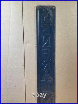 General Motors Metal Sign Antique Vintage Old Style Man Cave 13G42