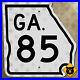 Georgia_State_Route_85_highway_road_sign_1956_Columbus_Forest_Park_12x12_01_ghan