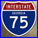 Georgia_interstate_route_75_Atlanta_Macon_highway_marker_1957_road_sign_36x36_01_ejh