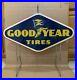 Good_Year_Tires_Rack_Display_Sign_Double_Sided_Vintage_Metal_Gas_Oil_Garage_01_dc
