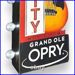 Grand Ole Opry Music City Double Sided Vintage Inspired 30 Marquee LED Sign