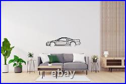 HONDA ACURA NSX Silhouette Steel Wall Decor Decoration V6 VTEC TARGA LIFT NSX-R