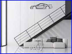 HONDA ACURA NSX Silhouette Steel Wall Decor Decoration V6 VTEC TARGA LIFT NSX-R