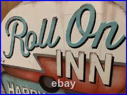 Happy Campers Welcome Sign Roll On In Tent Outdoors Camp Lake RV Vintage Style Happy Campers Welcome Sign Roll On In Tent Outdoors Camp Lake RV Vintage Style