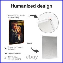 IEITB I Am Number Four Metal Tin Sign Vintage Wall Art 8x12 Inches