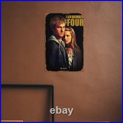 IEITB I Am Number Four Metal Tin Sign Vintage Wall Art 8x12 Inches