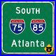Interstate_75_85_south_Atlanta_Georgia_highway_road_sign_1990_freeway_12x12_01_jxse