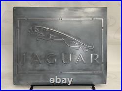 Jaguar Vintage Metal Sign 20x24 Handmade 3D Aluminum Relief Garage Decor