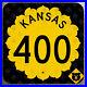 Kansas_K_400_state_route_marker_1962_road_sign_highway_sunflower_24x24_01_lqe