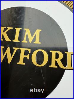 Kim Crawford Promotional Winery Starbust Metal Wall Sign Vintage