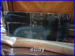 Large Rare Vintage 7up Fresh Up Porcelain Metal Enamel Sign