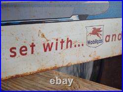 Large Rare Vintage Bonneville Salt Flats Racing Advertising 48 Metal Sign