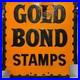 Large_Vintage_We_Give_Gold_Bond_Stamps_Metal_Sign_Advertising_Embossed_Tin_Stout_01_imgi