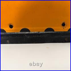 Large Vintage We Give Gold Bond Stamps Metal Sign Advertising Embossed Tin Stout