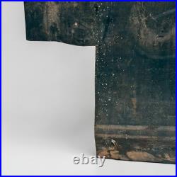 Large Vintage We Give Gold Bond Stamps Metal Sign Advertising Embossed Tin Stout