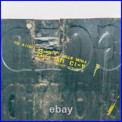 Large Vintage We Give Gold Bond Stamps Metal Sign Advertising Embossed Tin Stout