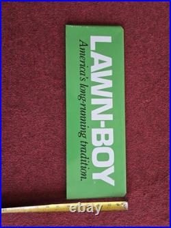 Lawn Boy Vintage Aluminum Sign Plus Posters