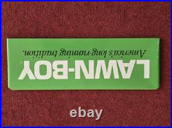 Lawn Boy Vintage Aluminum Sign Plus Posters