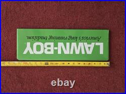Lawn Boy Vintage Aluminum Sign Plus Posters