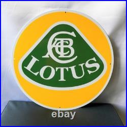 Lotus Classic Racing Logo Vintage Heavy Metal Sign 50 cm (19.7)