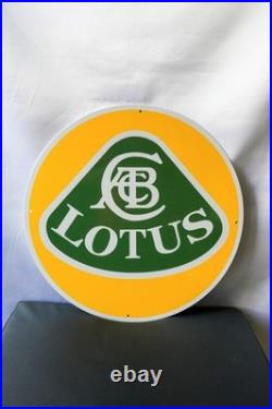Lotus Classic Racing Logo Vintage Heavy Metal Sign 50 cm (19.7)