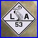Louisiana_state_route_53_LaPlace_Frenier_highway_road_sign_pelican_1930s_18x18_01_qoj