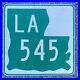 Louisiana_state_route_545_highway_road_sign_shield_state_map_1975_DDIL_01_wp