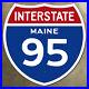 Maine_interstate_route_95_Portland_Augusta_highway_marker_1957_road_sign_12x12_01_vq
