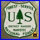 Manistee_National_Forest_Service_district_ranger_Michigan_USFS_sign_10x12_01_anx