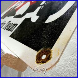 Marlboro Rusty Racing Heavy Metal Sign -Garage Decor 60x40 cm (23.6 × 15.7)