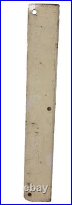 Mcness Products Vintage Double Sided Metal Advertising Flange Stout Sign Co