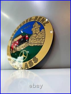 Mercedes-Benz G-Class 30 Years Edition Vintage Heavy Metal Sign 50 cm 19.7