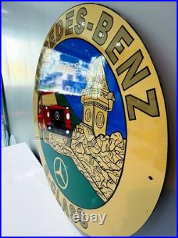 Mercedes-Benz G-Class 30 Years Edition Vintage Heavy Metal Sign 50 cm 19.7