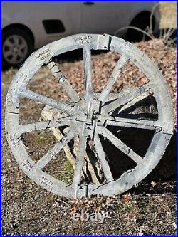 Metal Wheel Vintage Manmade
