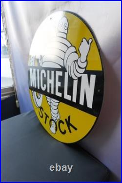 Michelin Stock Vintage Bibendum Smoking Edition Metal Sign 50 cm (19.7)