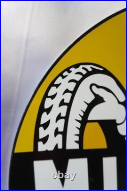 Michelin Stock Vintage Bibendum Smoking Edition Metal Sign 50 cm (19.7)