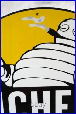 Michelin Stock Vintage Bibendum Smoking Edition Metal Sign 50 cm (19.7)
