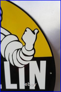 Michelin Stock Vintage Bibendum Smoking Edition Metal Sign 50 cm (19.7)